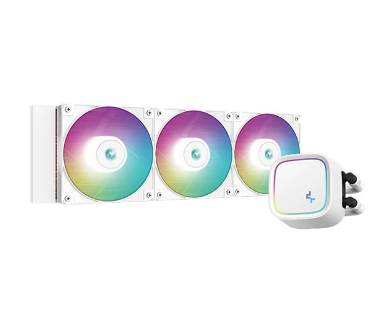 קירור נוזלי לבן DeepCool LE720 ARGB 360mm
