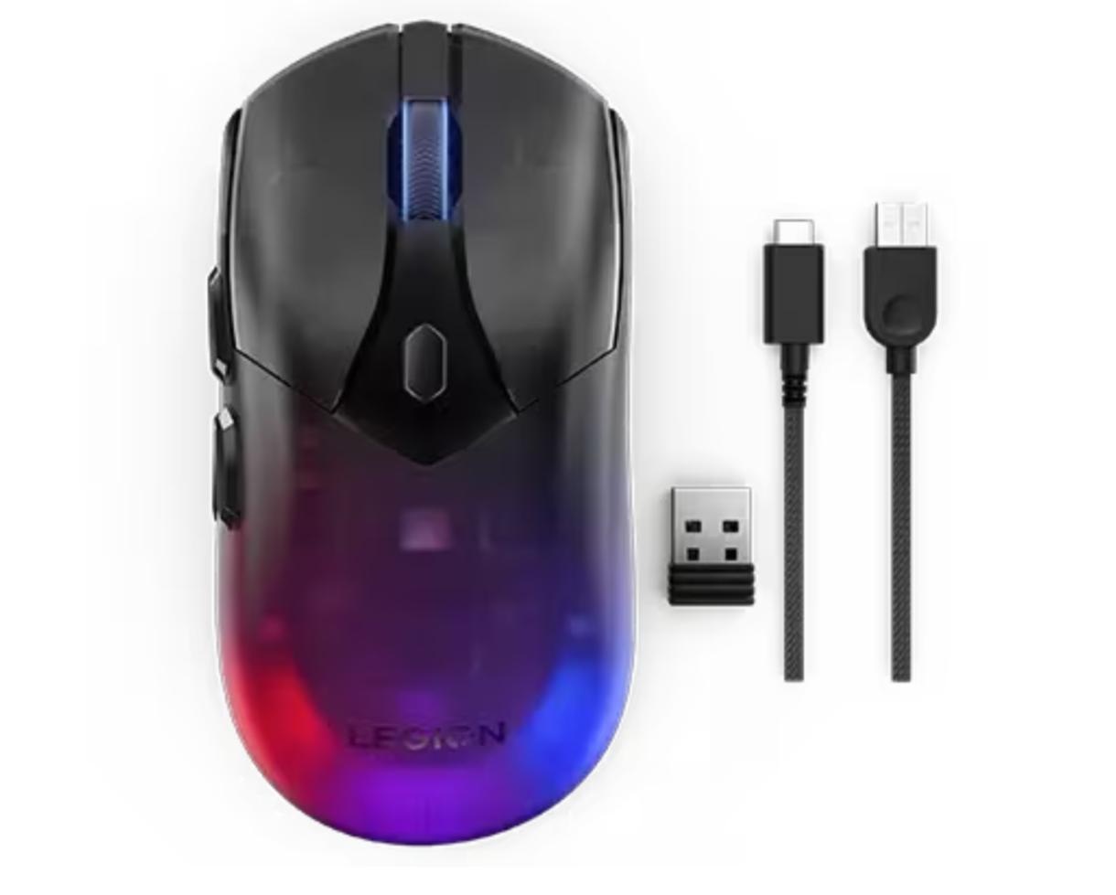 עכבר גיימינג אלחוטי Lenovo M410 RGB