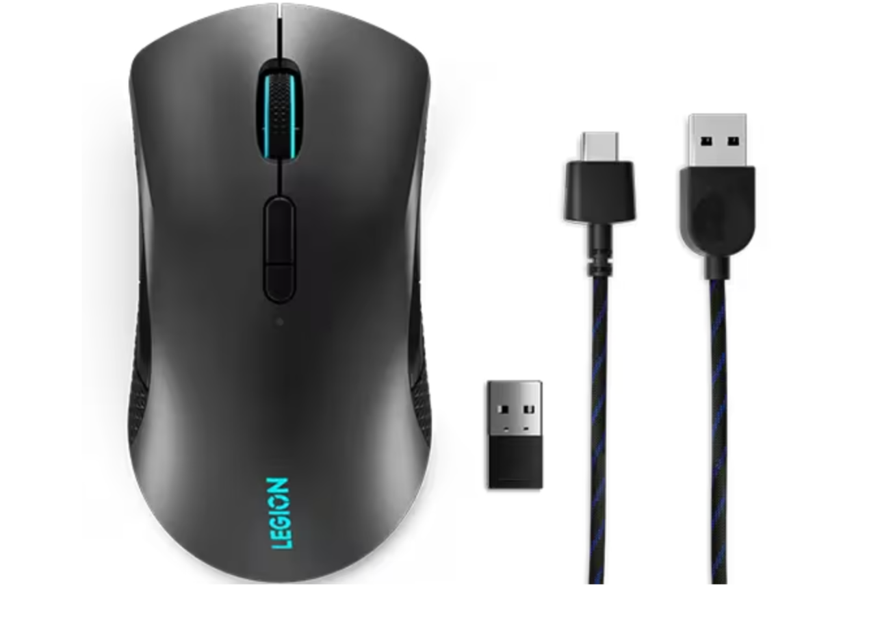 עכבר גיימינג אלחוטי Lenovo M600 RGB