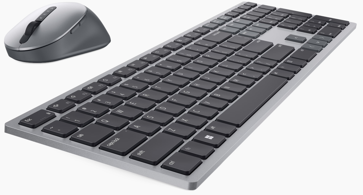 סט מקלדת ועכבר אלחוטי Dell Premier Multi-Device KM7321W