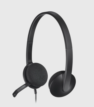 אוזניות Logitech H340 USB