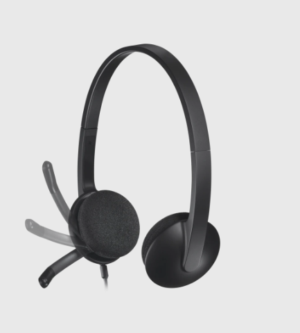 אוזניות Logitech H340 USB