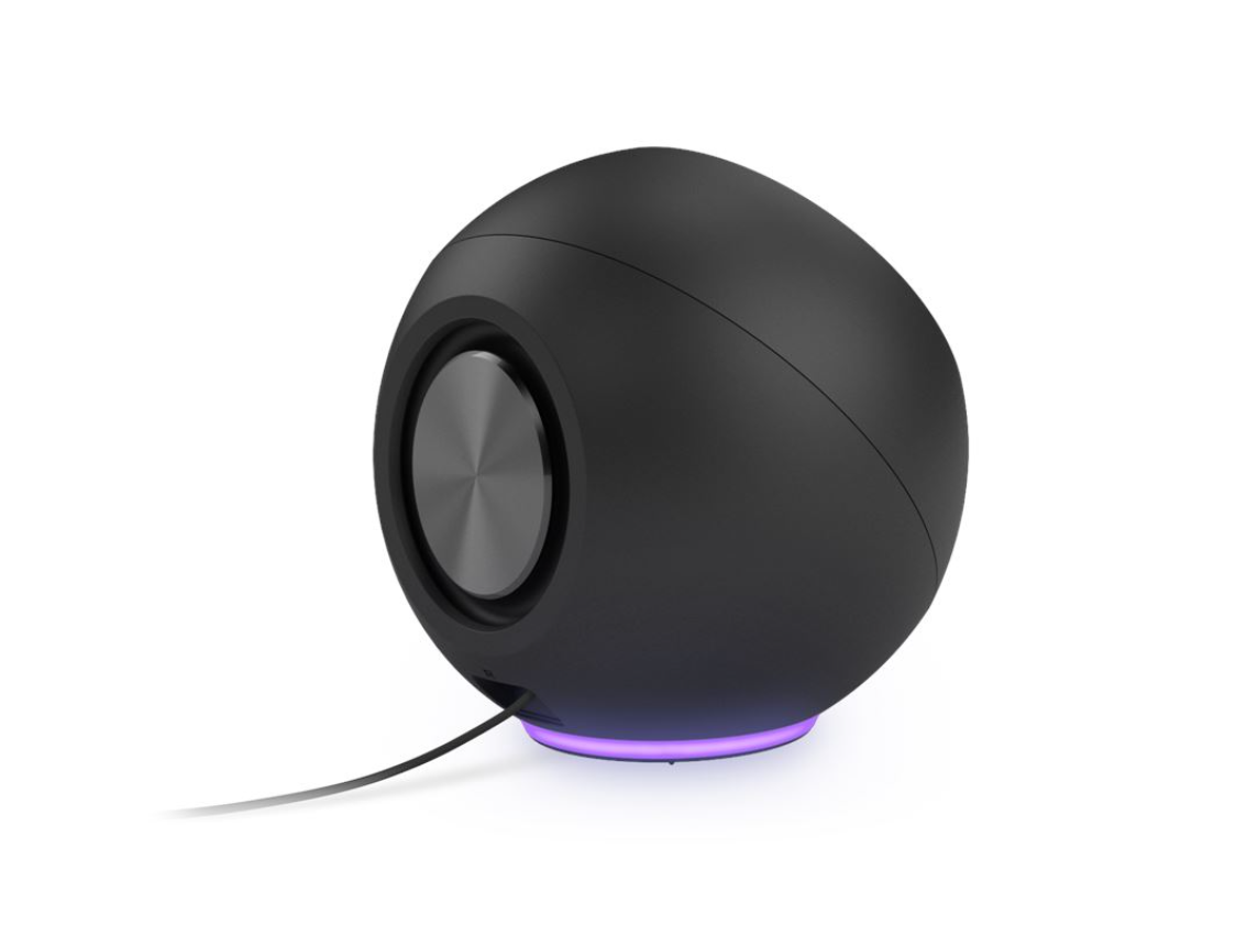 רמקולים בצבע לבן Creative Pebble SE 2.0 USB-C RGB White