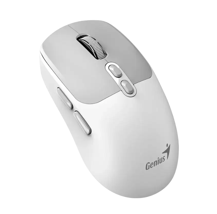 עכבר אלחוטי בצבע לבן Genius NX-8080S BT