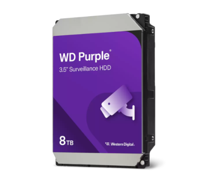 דיסק קשיח WesternDigital 8TB Purple 5400 RPM