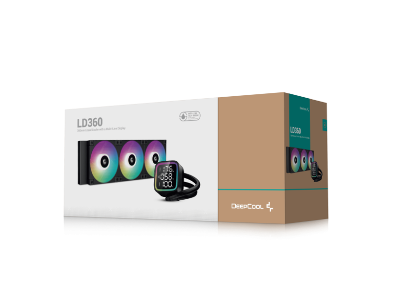 קירור נוזלי DeepCool LD360 360mm ARGB