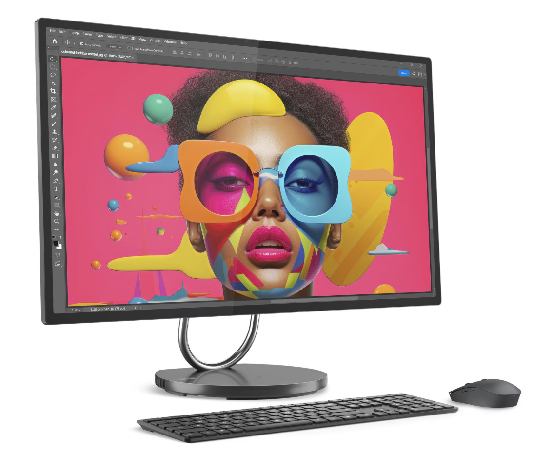 מחשב נייח Lenovo Yoga AIO 32ILL10 31.5" Ultra 7 258V/32G/1T/11H/3Y-OS