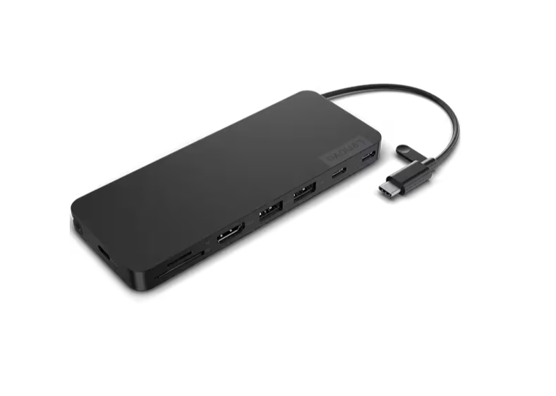 תחנת עגינה Lenovo USB-C Slim Travel Dock