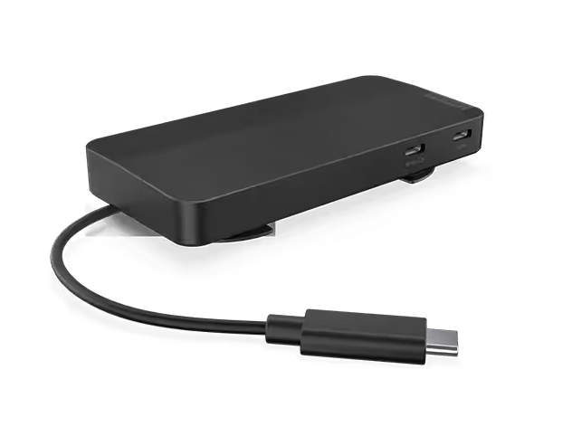 תחנת עגינה Lenovo USB-C Dual Display Travel Dock