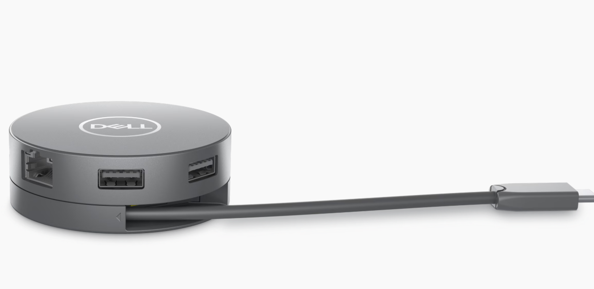 תחנת עגינה Dell 6-in-1 USB-C Multiport Adapter - DA305
