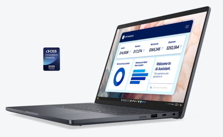 מחשב נייד Dell Pro Premium PA14250 14'' Ultra 7 268V/32G/1TB/Touch/OLED/11P/3YOS