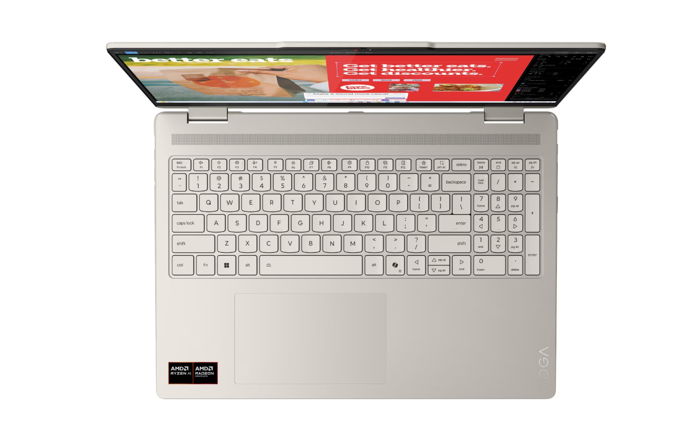 מחשב נייד Lenovo Yoga 7 2-in-1 16AKP10 16'' Ryzen AI 7 350/32G/1TB/Touch/OLED/11H/3YOS