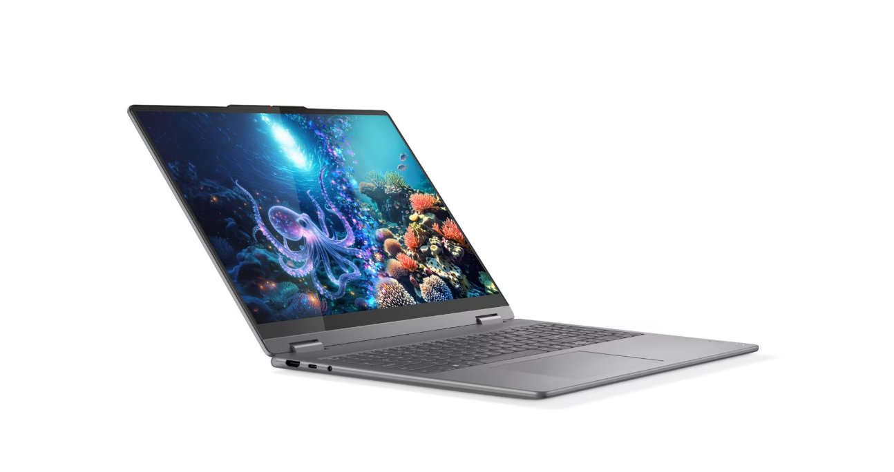 מחשב נייד Lenovo Yoga 7 2-in-1 16ILL10 16'' Ultra 7 258V/32G/1TB/Touch/OLED/11H/3YOS