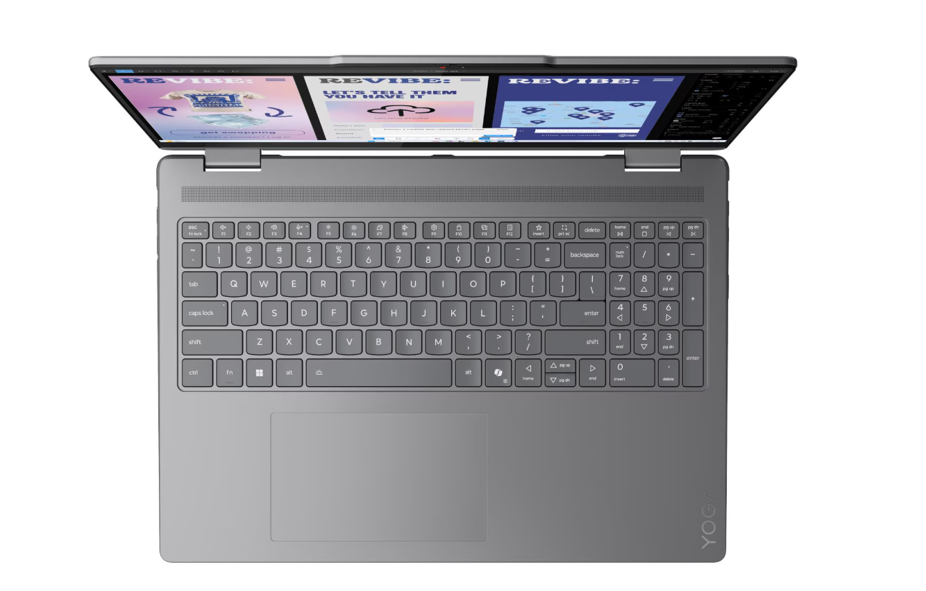מחשב נייד Lenovo Yoga 7 2-in-1 16ILL10 16'' Ultra 7 258V/32G/1TB/Touch/OLED/11H/3YOS