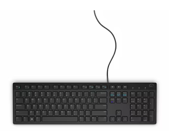 מקלדת חוטית Dell Multimedia KB216