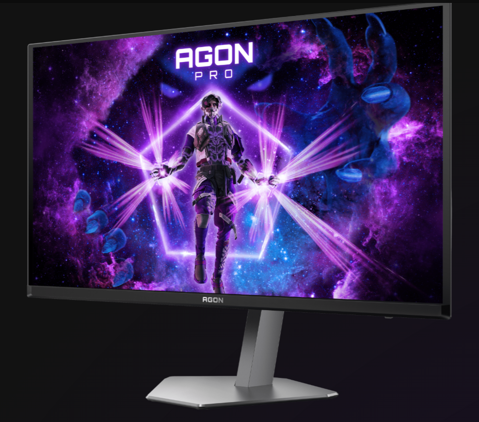 מסך גיימינג AOC AG276QZD2 27'' 2K-QHD OLED 240Hz 0.03MS 3Y-OS