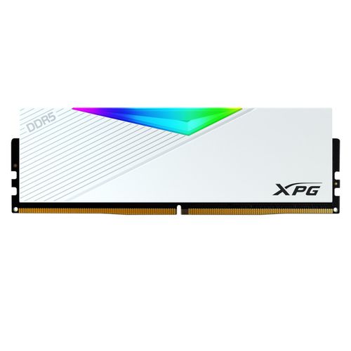 זיכרון לנייח בצבע לבן ADATA XPG Lancer RGB 32GB DDR5 6400Mhz